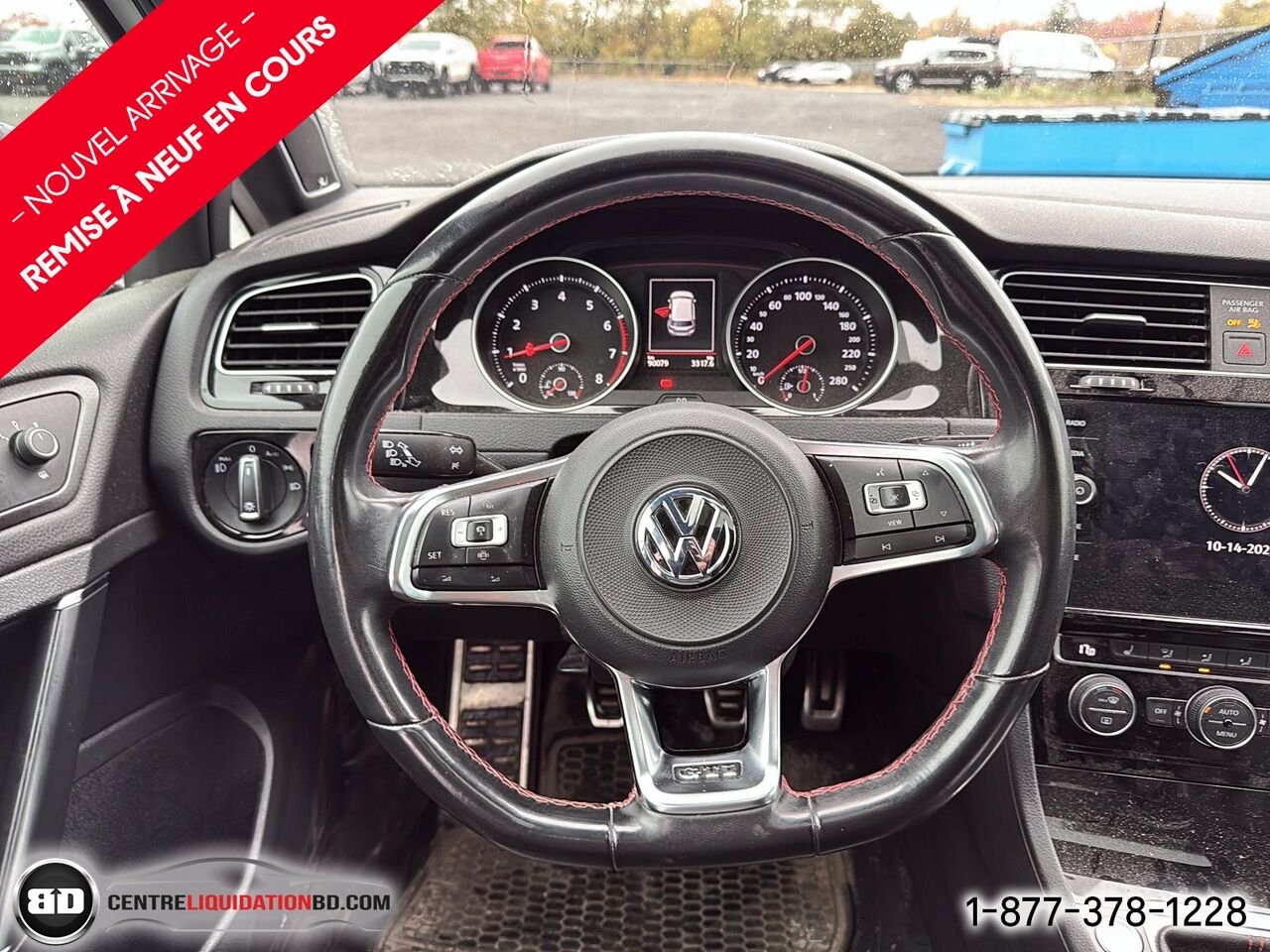 Volkswagen Golf GTI AUTOBAHN | BD0452 2021 Blanc Granby - photo #13