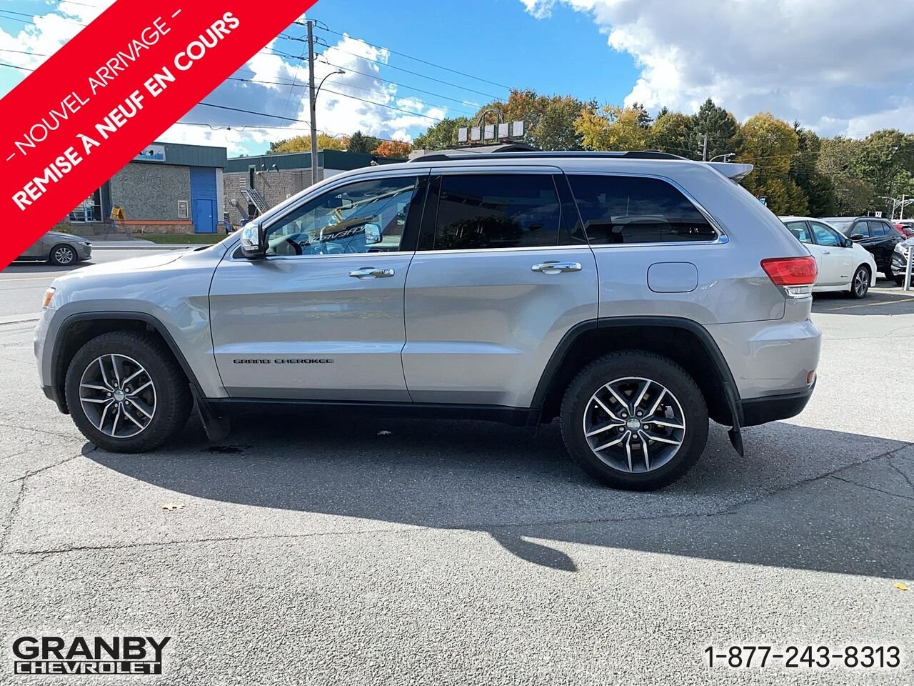 2018 Jeep Grand Cherokee Limited 4x4 | G3889 Silver Granby - photo #7