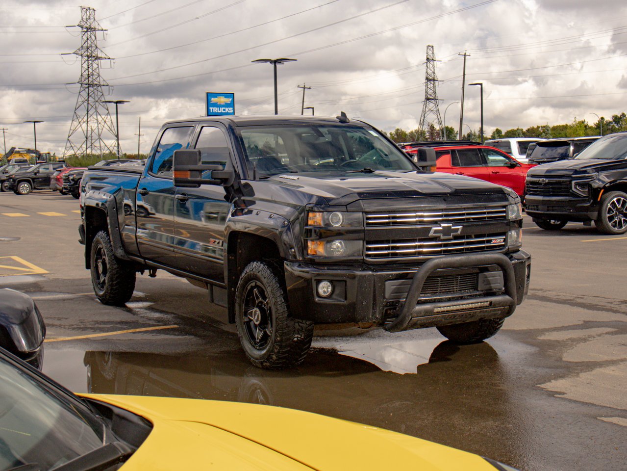 2016 Chevrolet Silverado 2500HD 4WD Crew Cab 153 LT Black Sherwood Park - photo #13