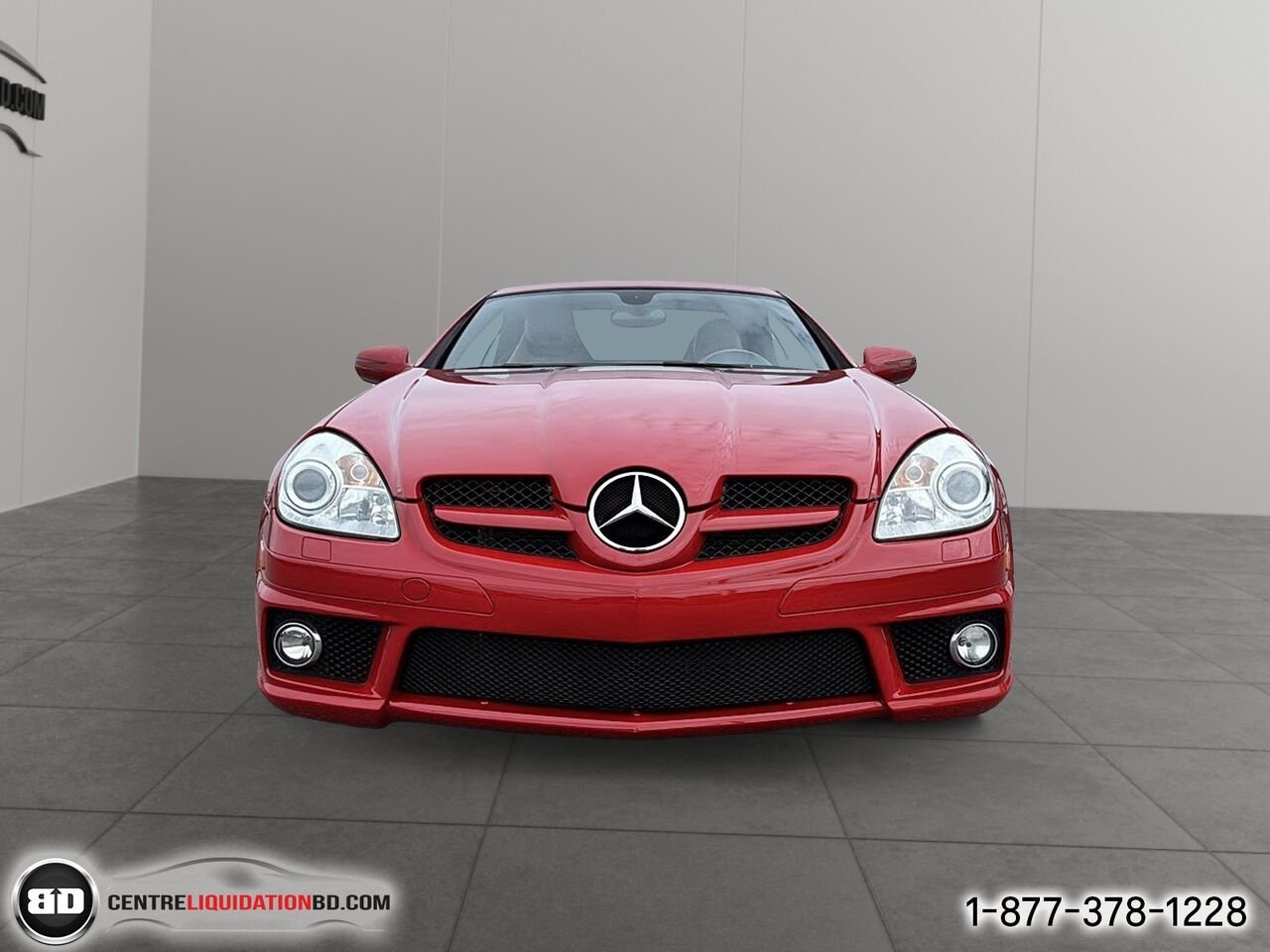 Mercedes-Benz Classe-SLK SLK 350 roadster 2 portes | BD0412 2010 Rouge Granby - photo #1