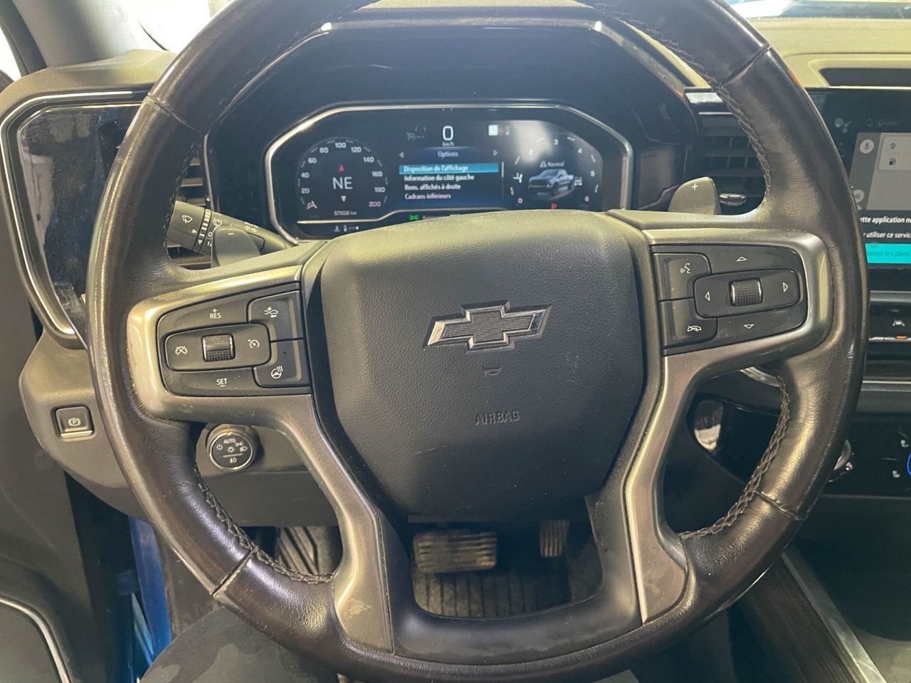 Chevrolet Silverado 1500 LT TRAIL BOSS CREW 4X4 V8 *SIÈGES CHAUFF* BEDLINER 2022 Bleu Saint-Jérôme - photo #13