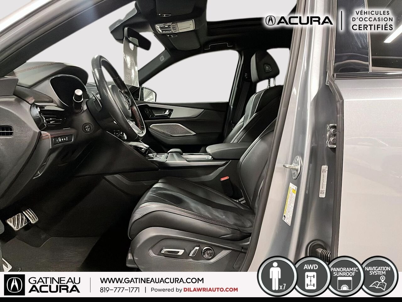 Acura MDX A-Spec SH-AWD 2023 Argent Gatineau - photo #26