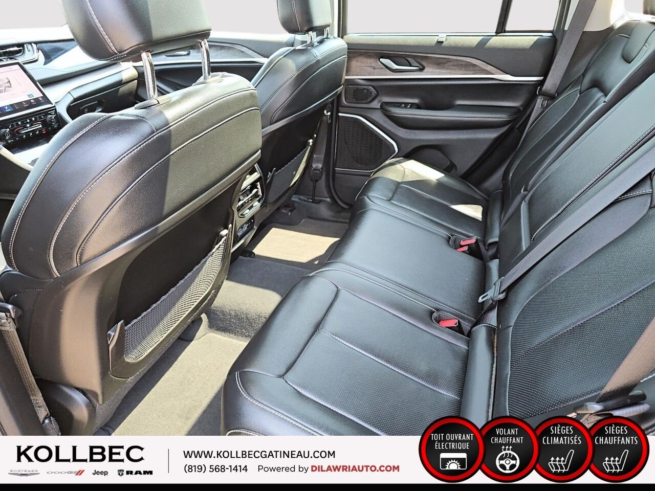 2023 JEEP GRAND CHEROKEE 26561 | Limited 4x4 Black Gatineau - photo #22