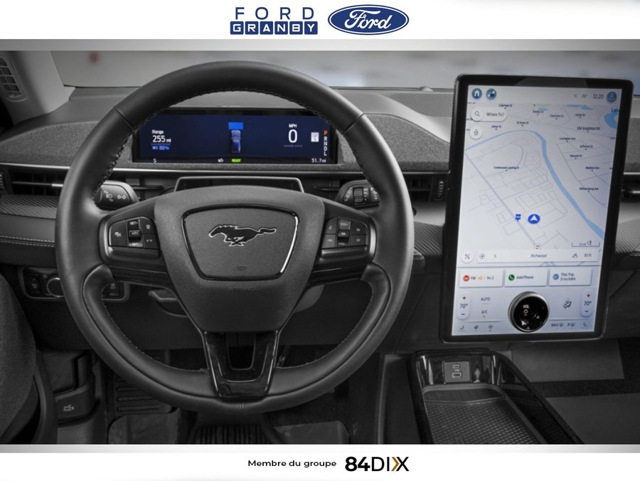 2025 Ford Mustang Mach-E Star White Metallic Tri-Coat