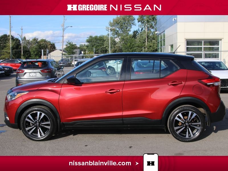 Nissan Kicks BR6447 | SV 1 PROPRIO 0 ACCIDENT BAS KM 2020 Rouge Laval - photo #8