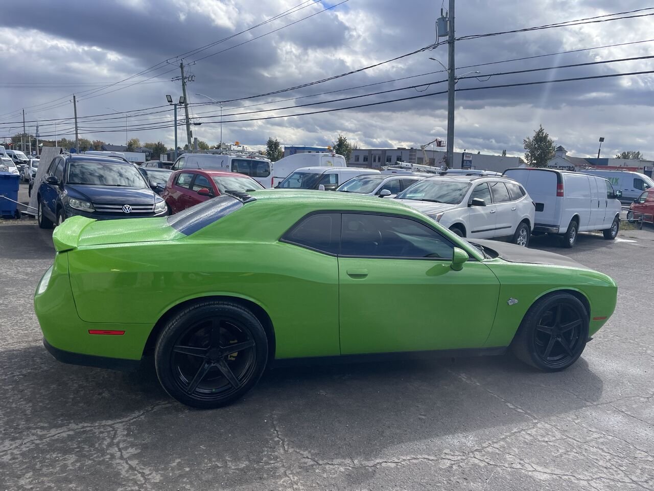 2017 DODGE CHALLENGER Green  - photo #7
