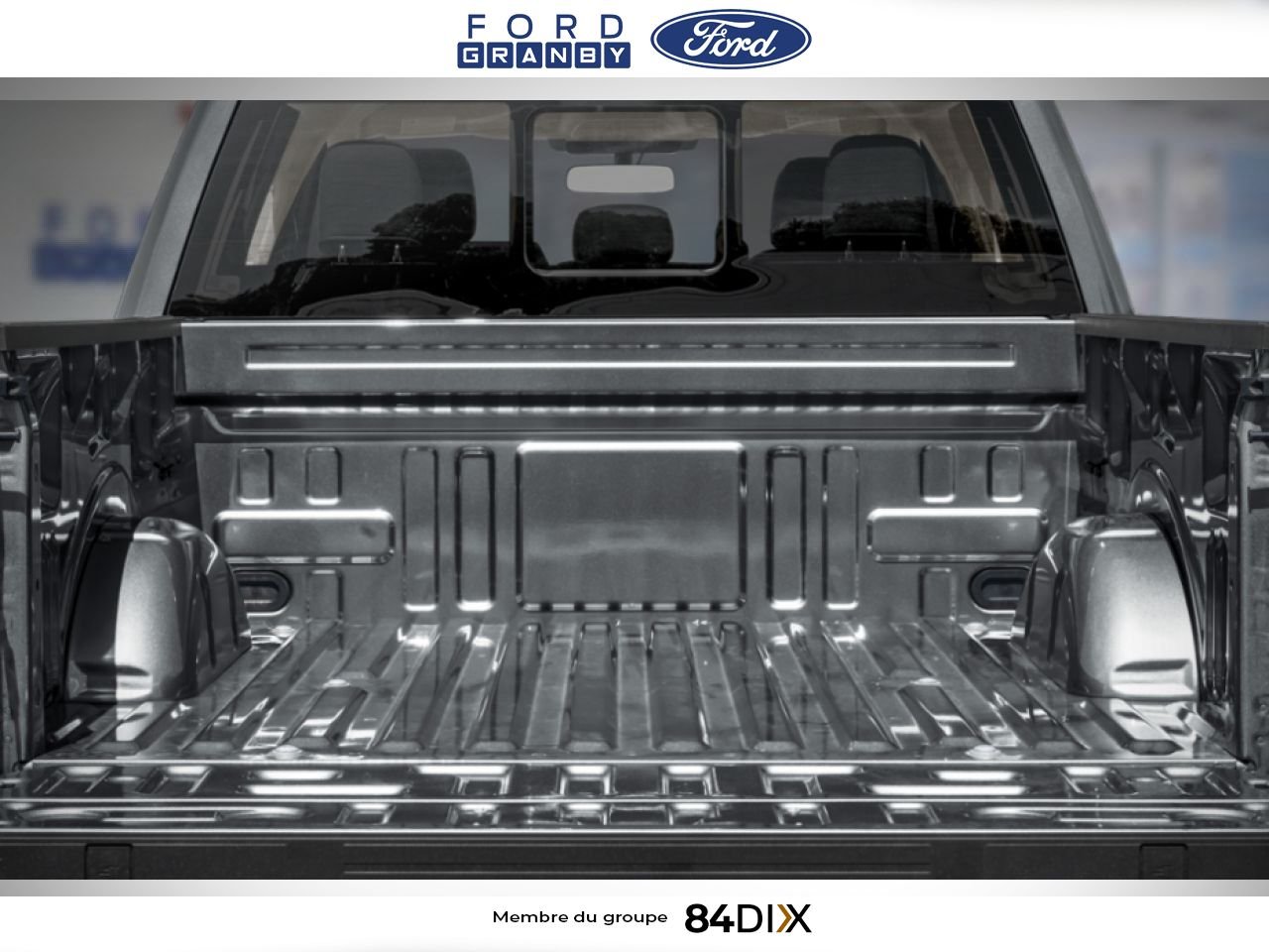 Ford F-150 2025 Blanc Oxford Granby - photo #12
