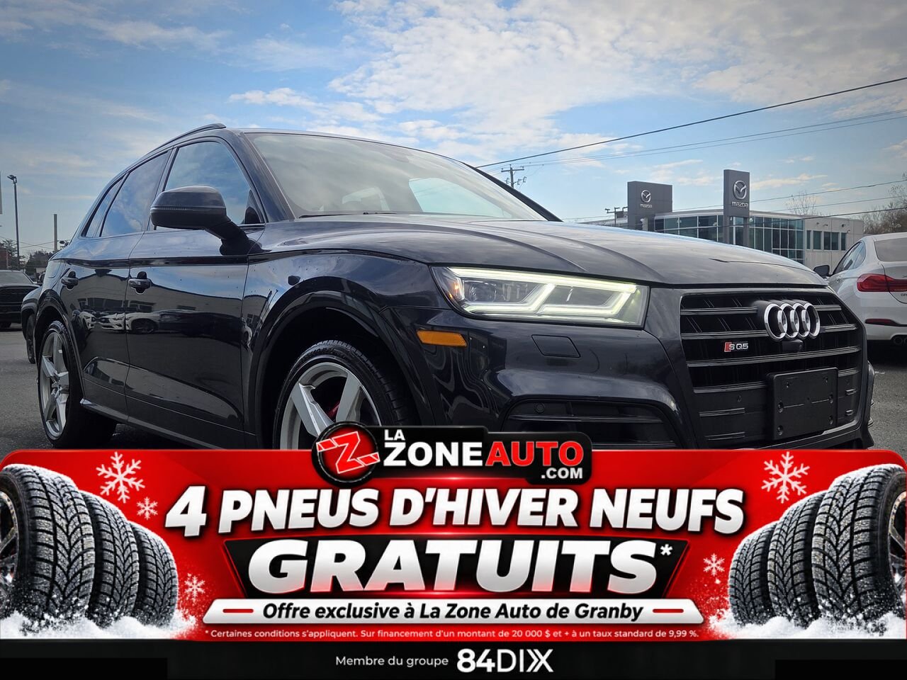 Audi SQ5 Technik 2019 Bleu Granby - photo #8