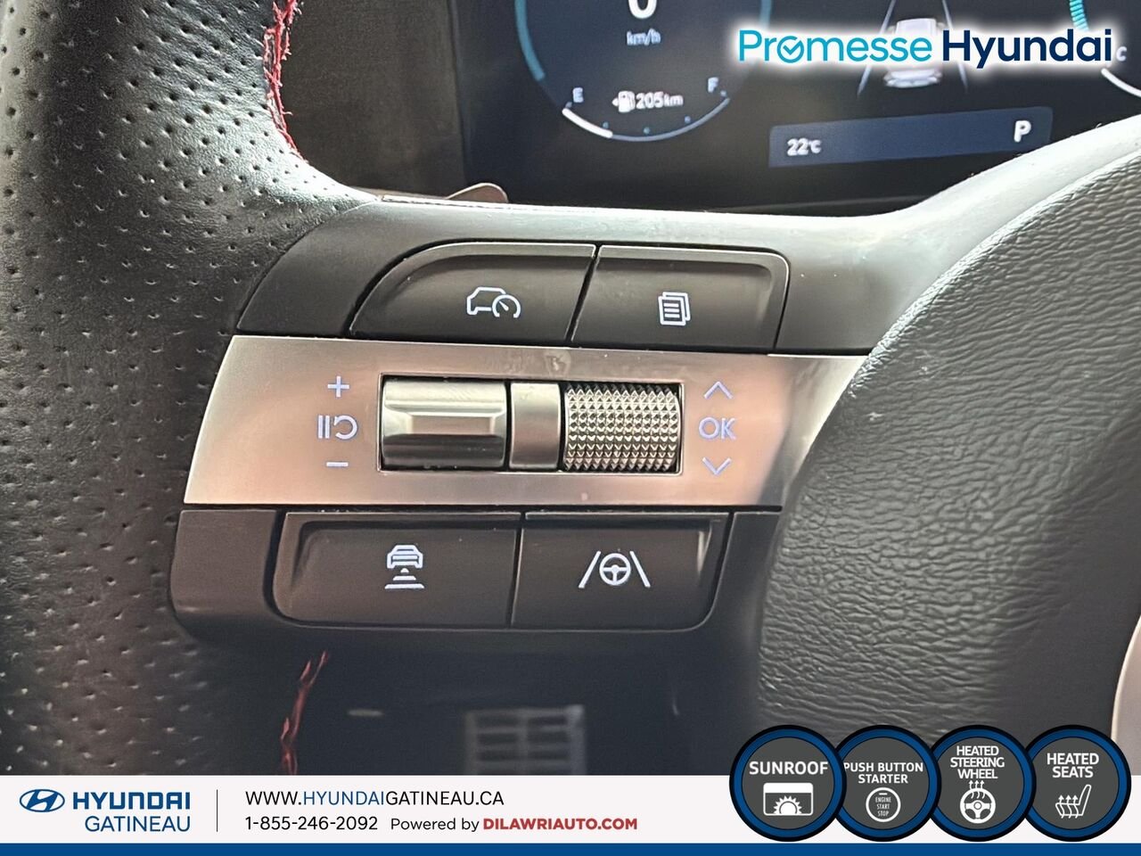 2024 Hyundai Kona White Gatineau - photo #12
