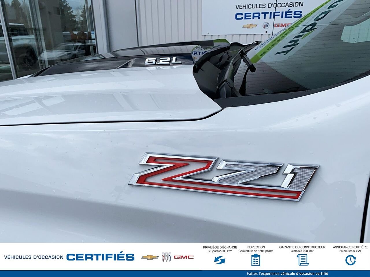 CHEVROLET SILVERADO LT Trail Boss cabine multiplace 4RM 157 po 2024 Blanc Montmagny - photo #6