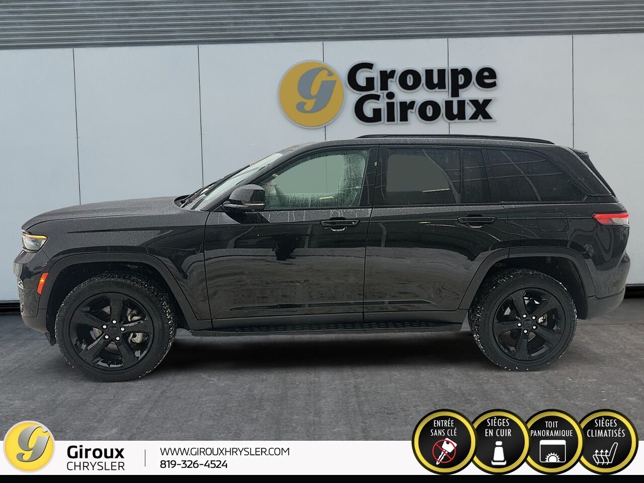 2024 Jeep Grand Cherokee Black Sainte-Agathe-des-Monts - photo #4