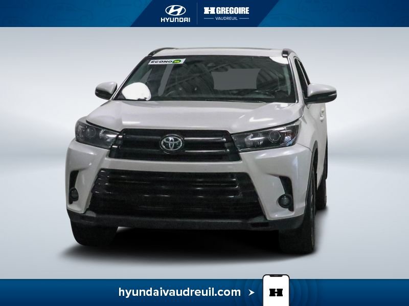 Toyota Highlander XLE AWD CUIR TOIT OUVRANT 2019 Blanc