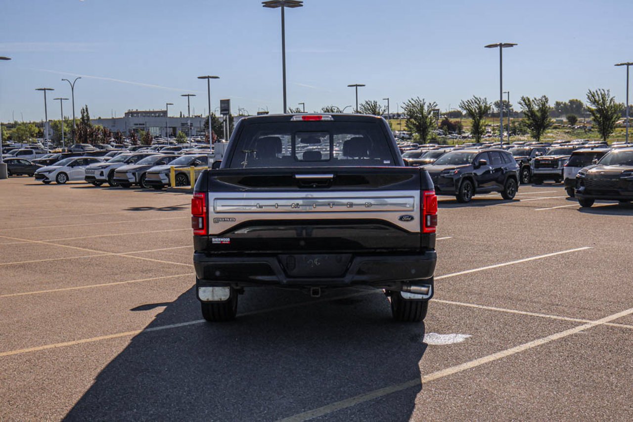 2017 Ford F-150 4WD SuperCrew 145 Limited Black Sherwood Park - photo #6