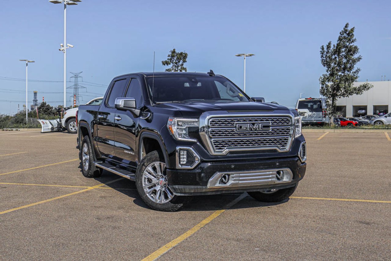 2021 GMC Sierra 1500 4WD Crew Cab 147 Denali Black Sherwood Park - photo #2