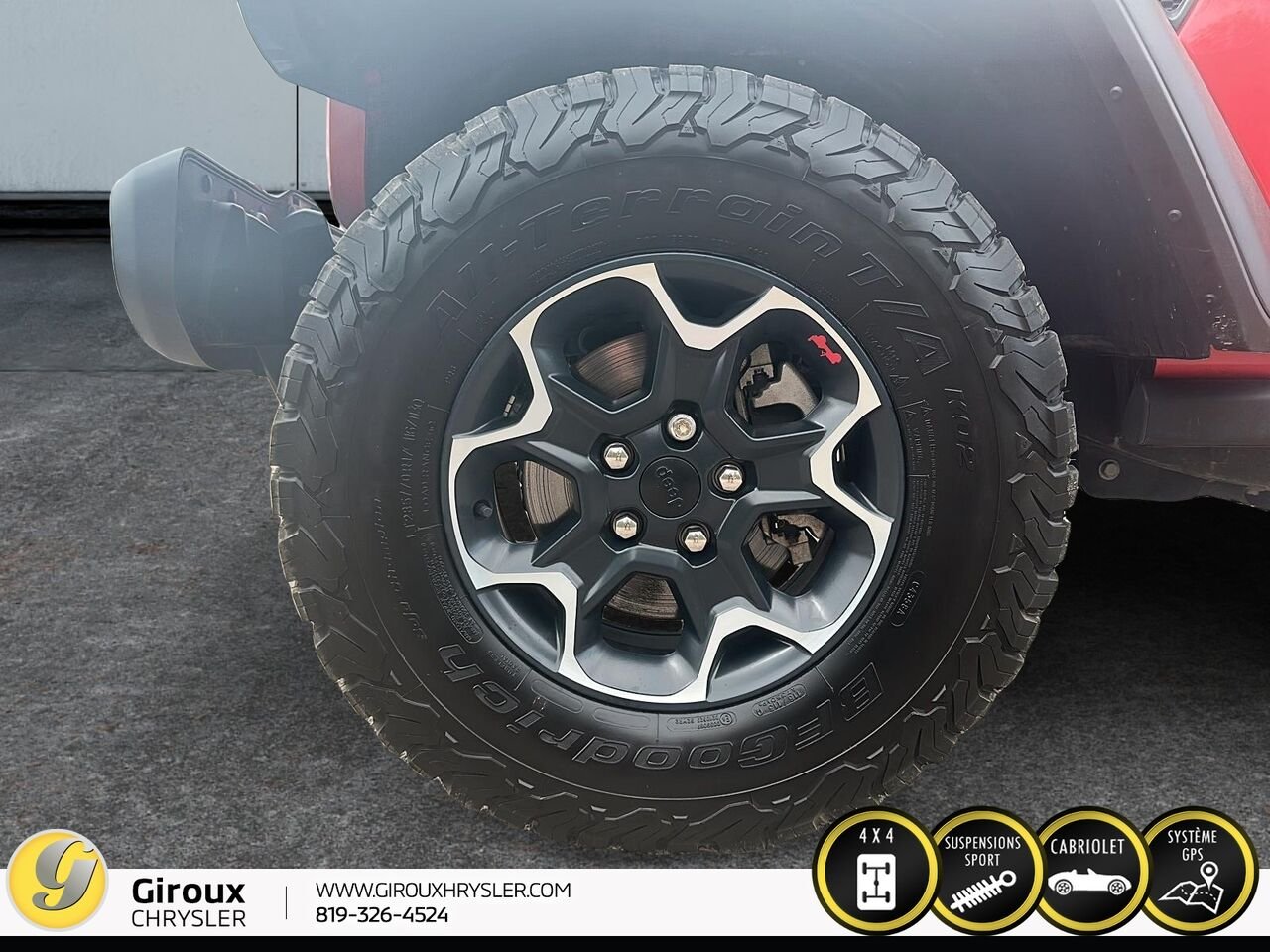 Jeep Wrangler 2023 Rouge Sainte-Agathe-des-Monts - photo #8