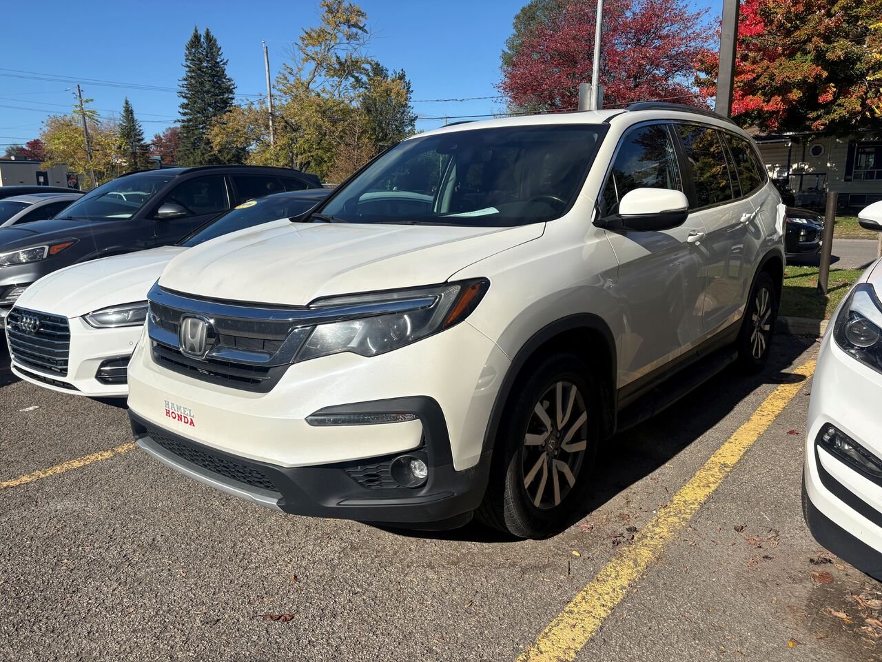 Honda Pilot 2019 Blanc Blainville - photo #0