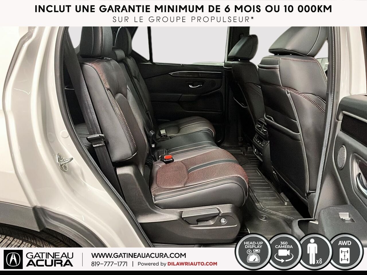 Honda Pilot Black Edition AWD 2024 Blanc Ottawa & Gatineau - photo #20