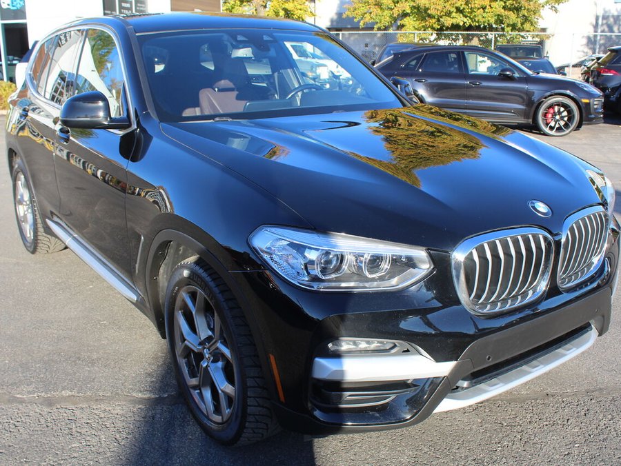 BMW X3 X3 30I XDrive navigation led pneus hiver neufs 19'' 2021 Noir