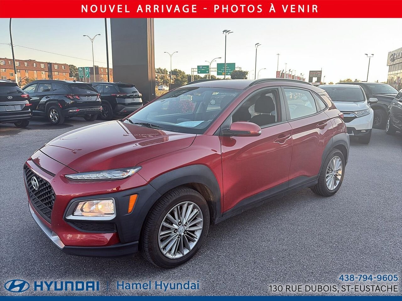Hyundai Kona 2021 Rouge Saint-Eustache - photo #2