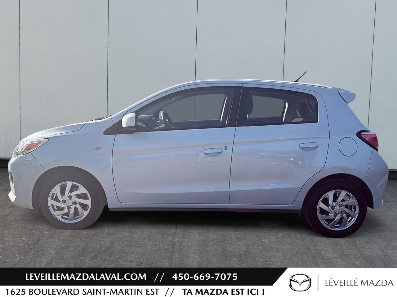 Mitsubishi Mirage ES CVT 2024 Blanc Laval - photo #7