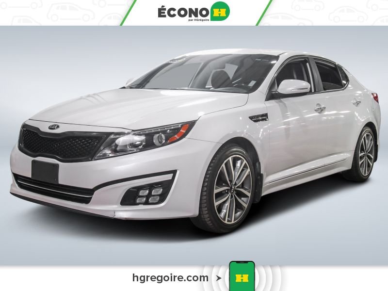 2015 Kia Optima White Saint-Léonard - photo #2