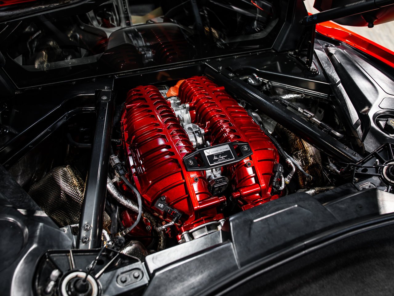2025 Chevrolet Corvette 2dr Z06 Cpe w/1LZ Red Sherwood Park - photo #22