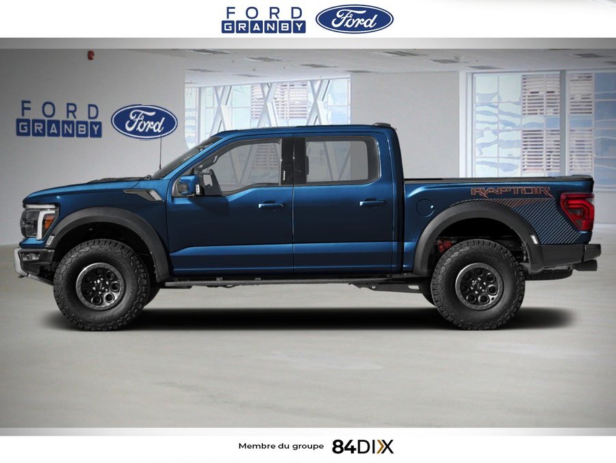 Ford F-150 Raptor SuperCrew 4RM caisse de 5,5 pi 2026 Bleu antimatière métallisé