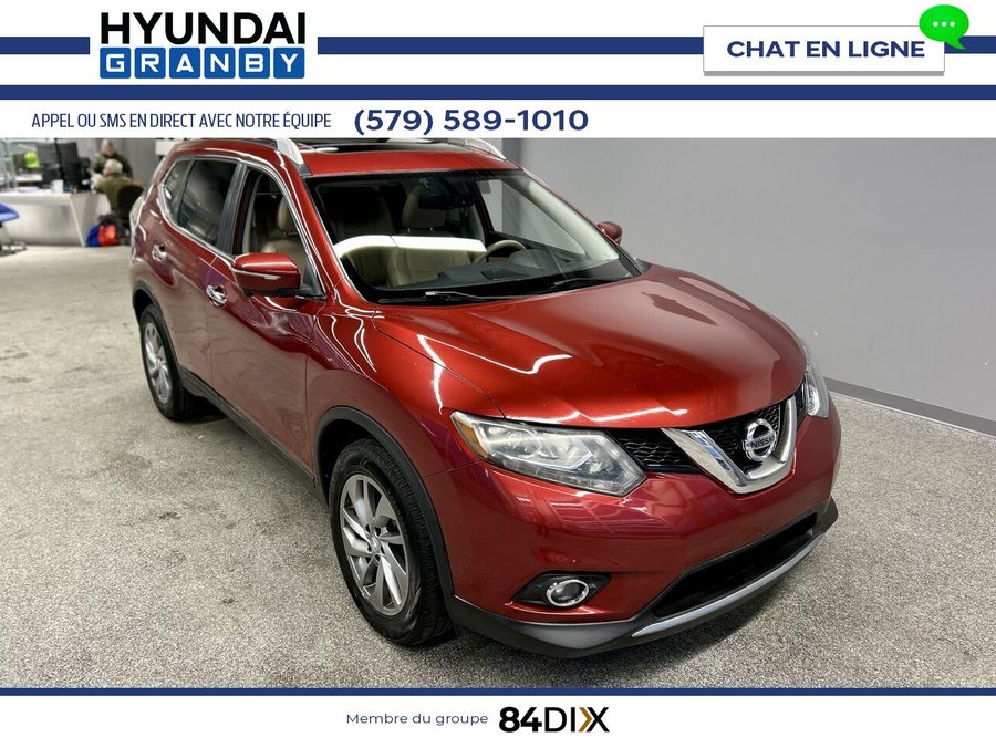 Nissan Rogue SL AWD 2014 Rouge