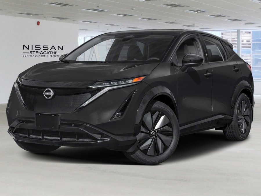 2027 Nissan ARIYA SV+ E-4ORCE | ÉLECTRIQUE | TRACTION INTÉGRALE | CUIR | NAVIGATION | VOLANT CHAUFFANT Black Diamond Metallic