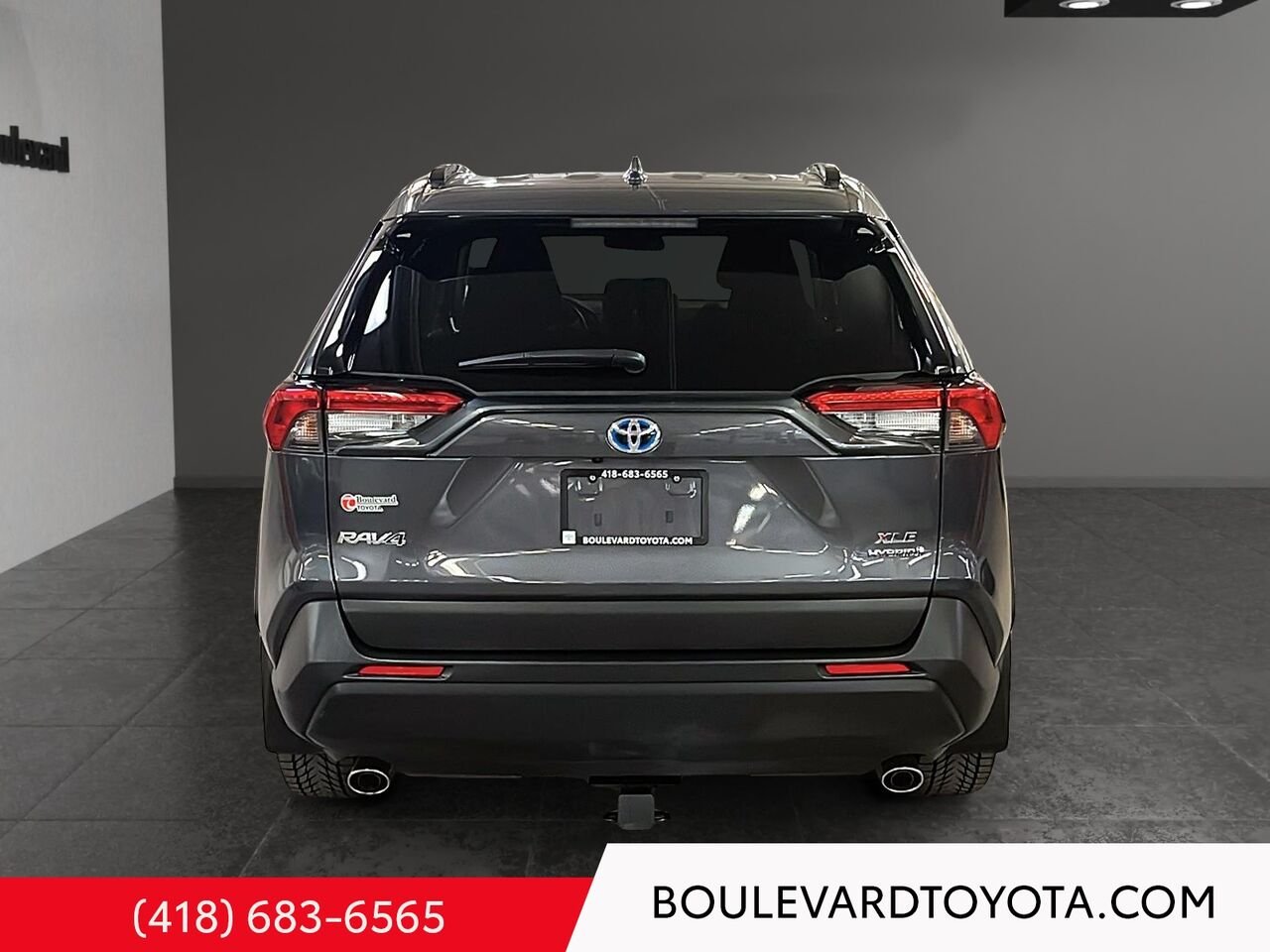 Toyota RAV4 100572A-93 | HYBRIDE XLE, AWD 2022 Gris Québec - photo #4