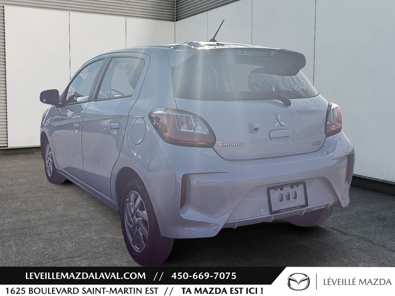 Mitsubishi Mirage ES CVT 2024 Blanc Laval - photo #6