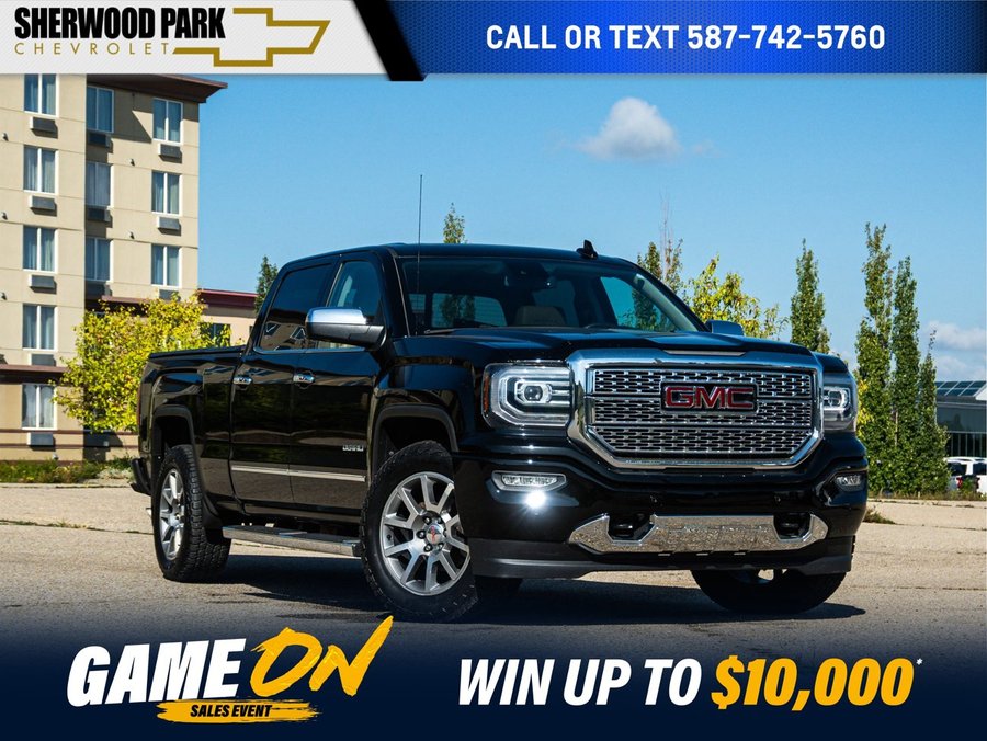 2017 GMC Sierra 1500 Denali 6.2L | Tonneau Cover Black