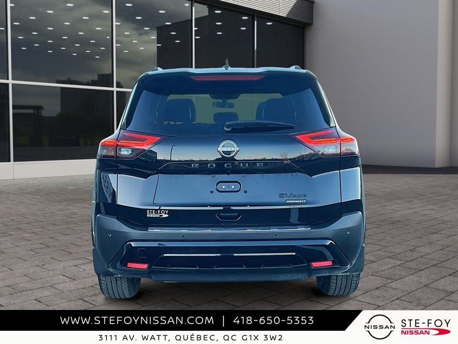 2023 Nissan ROGUE SV TI MIDNIGHT SV TI avec ensemble toit ouvrant Black