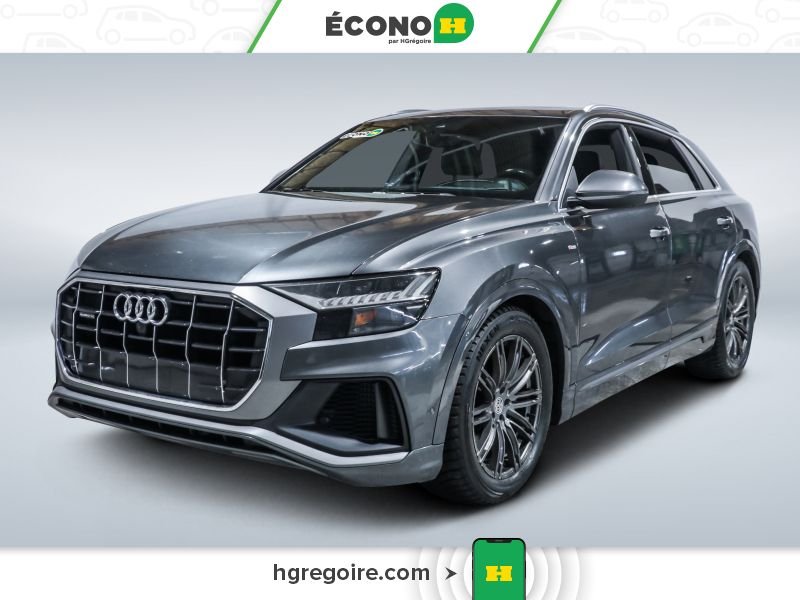 Audi Q8 2020 Gris Saint-Eustache - photo #2