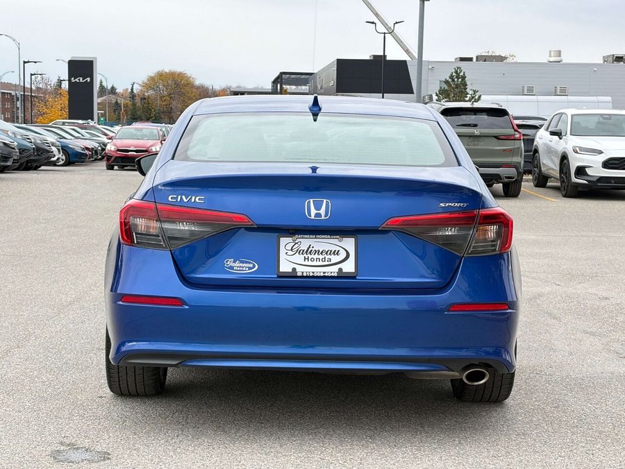 Honda Civic Sport 2022 Bleu