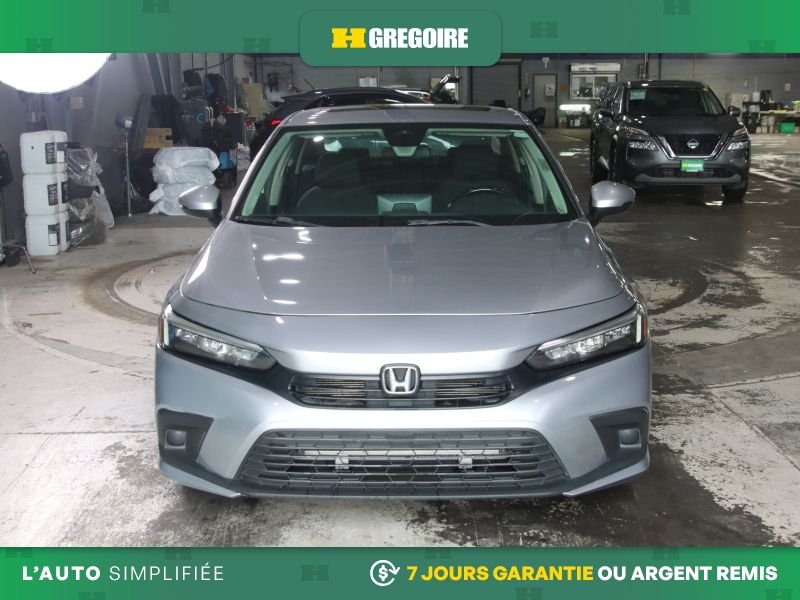 Honda Civic 822390 | EX AUTO A/C MAGS TOIT CAM RECUL BLUETOOTH 2022 Gris Laval - photo #1