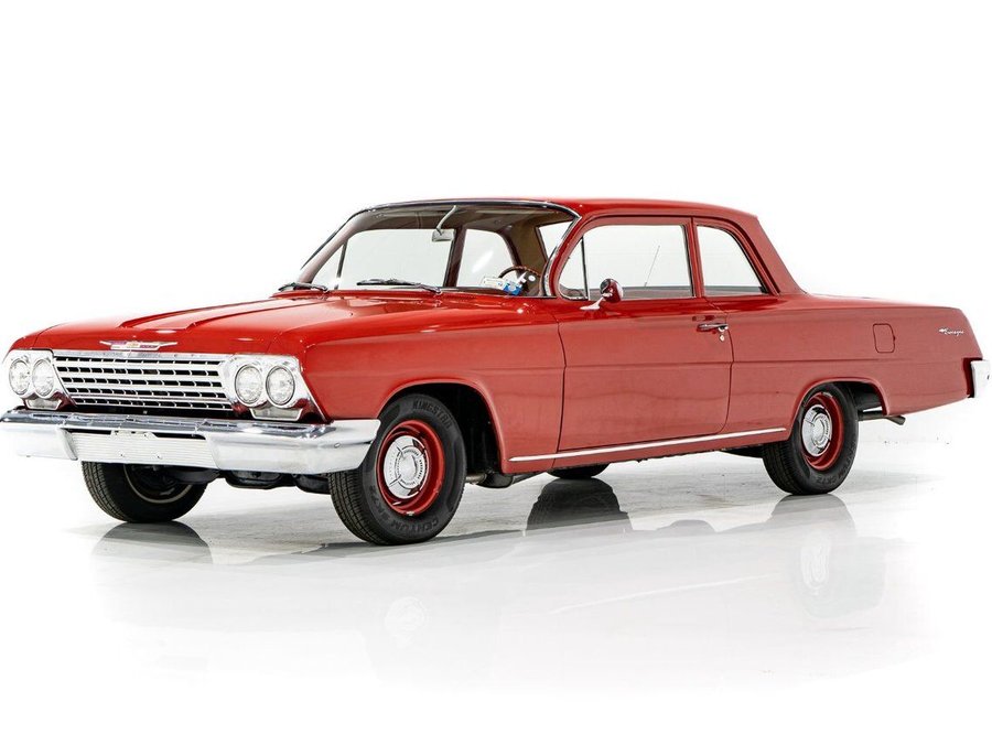 Chevrolet Biscayne 1962 1962 Rouge