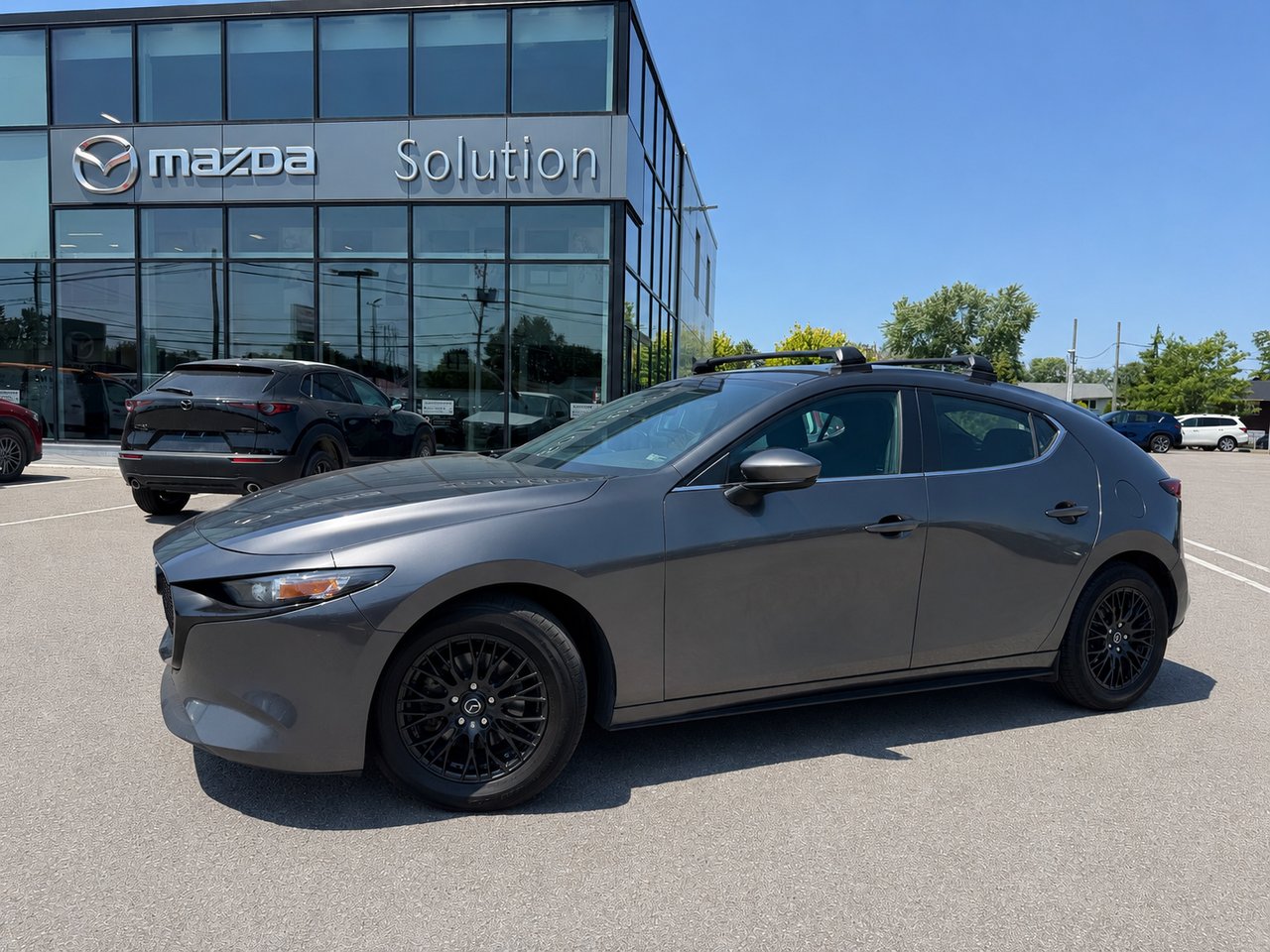 Mazda Mazda3 Sport JAMAIS ACCIDENTÉ / AWD (4X4) / APPLE CARPLAY ET ANDROID AUTO 2023 Gris Châteauguay - photo #0