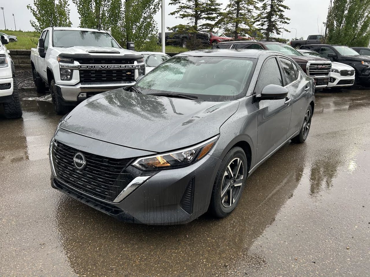 2025 Nissan Sentra SV CVT Grey Sherwood Park - photo #2