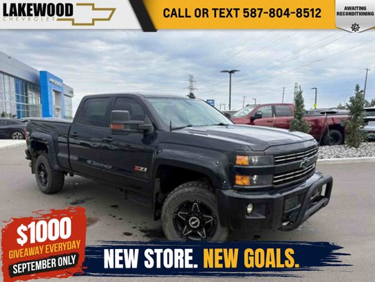 2016 Chevrolet Silverado 2500HD 2016 Black