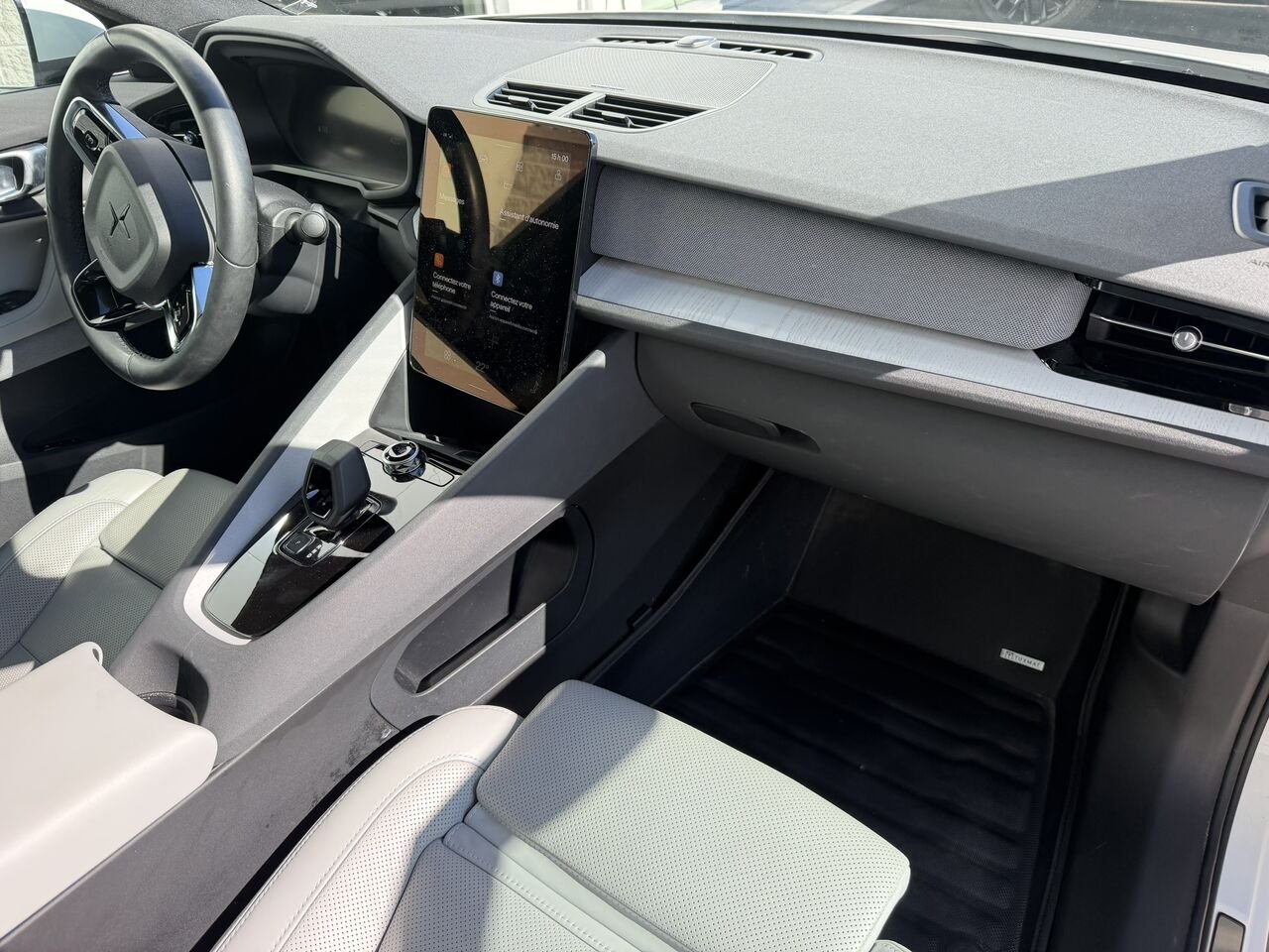 Polestar 2 LONG RANGE AWD 2024 Gris Laval - photo #7