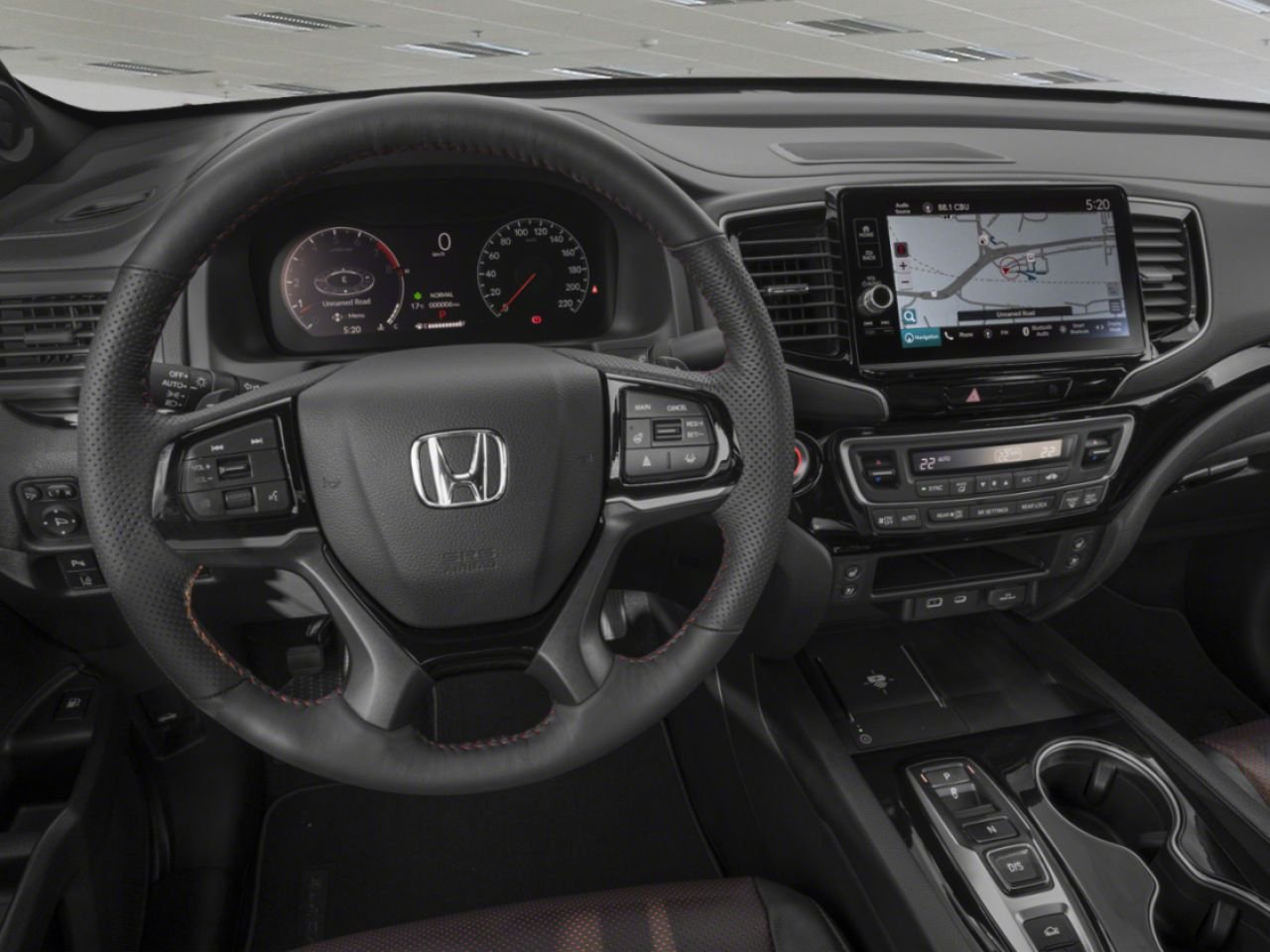 2026 HONDA Ridgeline Black Edition Traction Intégrale Radiant Red Metallic II Val-d'Or - photo #5