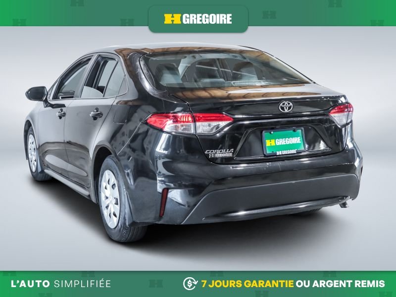 Toyota Corolla 820691 | L AUTO AC GR ELEC CAM RECULE BLUETOOTH 2021 Noir Laval - photo #5