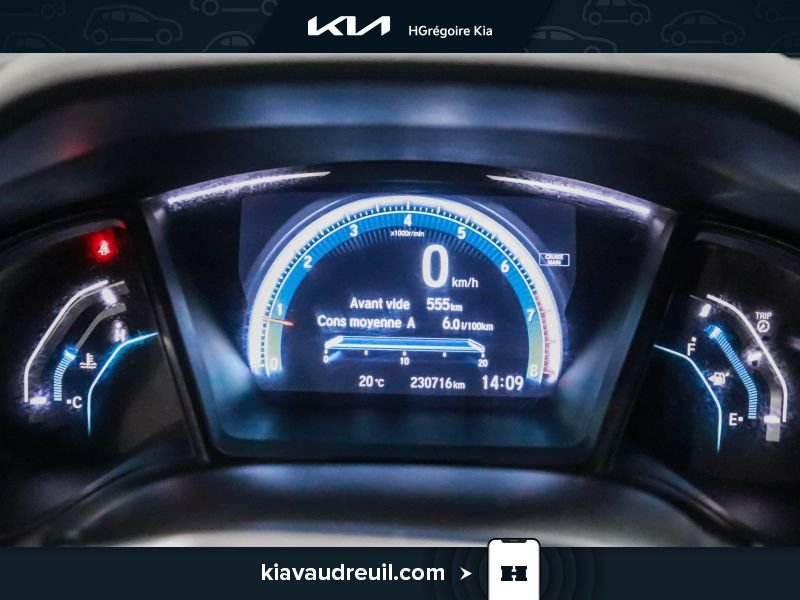 2016 Honda Civic Black Saint-Eustache - photo #16