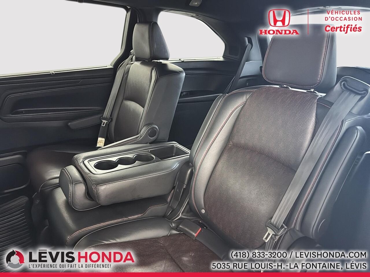 2023 Honda Odyssey Black Edition Black Edition BA White Lévis - photo #11