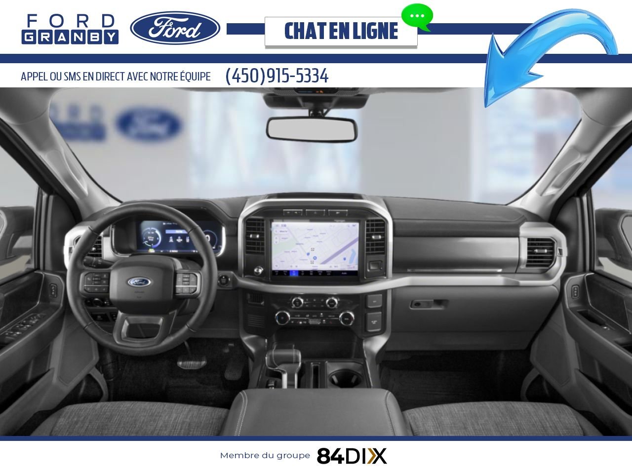 Ford F-150 Lightning 2025 Gris carbonisé métallisé Granby - photo #5