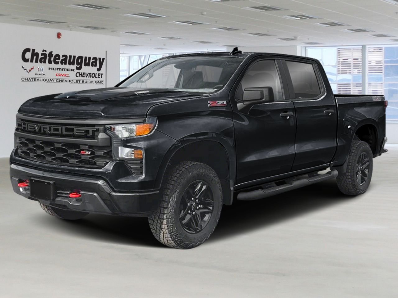 CHEVROLET Silverado 1500 Custom Trail Boss cabine multiplace 4RM 157 po 2026 Noir Châteauguay - photo #0
