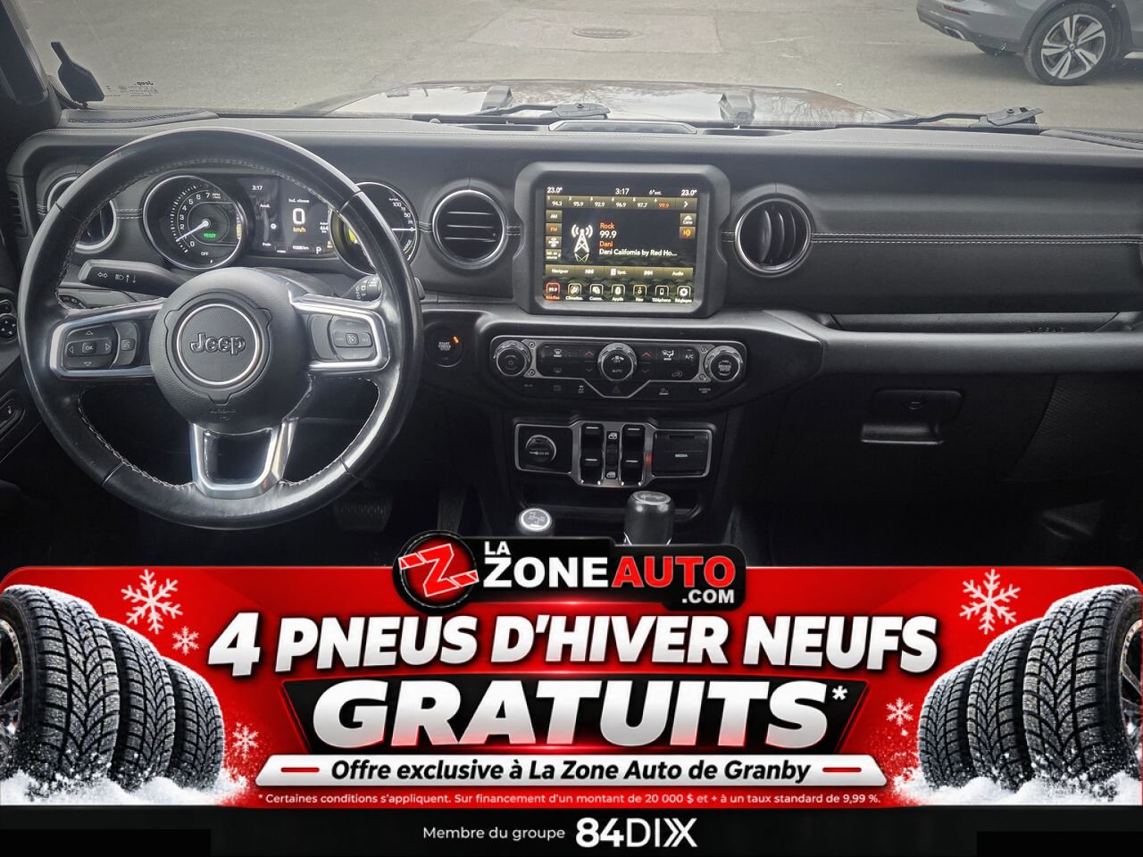Jeep Wrangler 4xe 2021 Noir Granby - photo #13