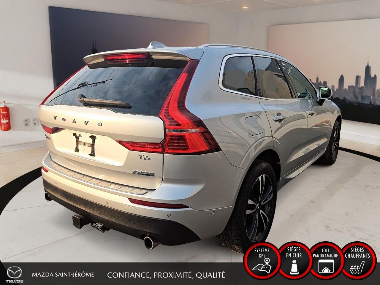 Volvo XC60 2019 Gris Ste-Agathe des Monts - photo #5