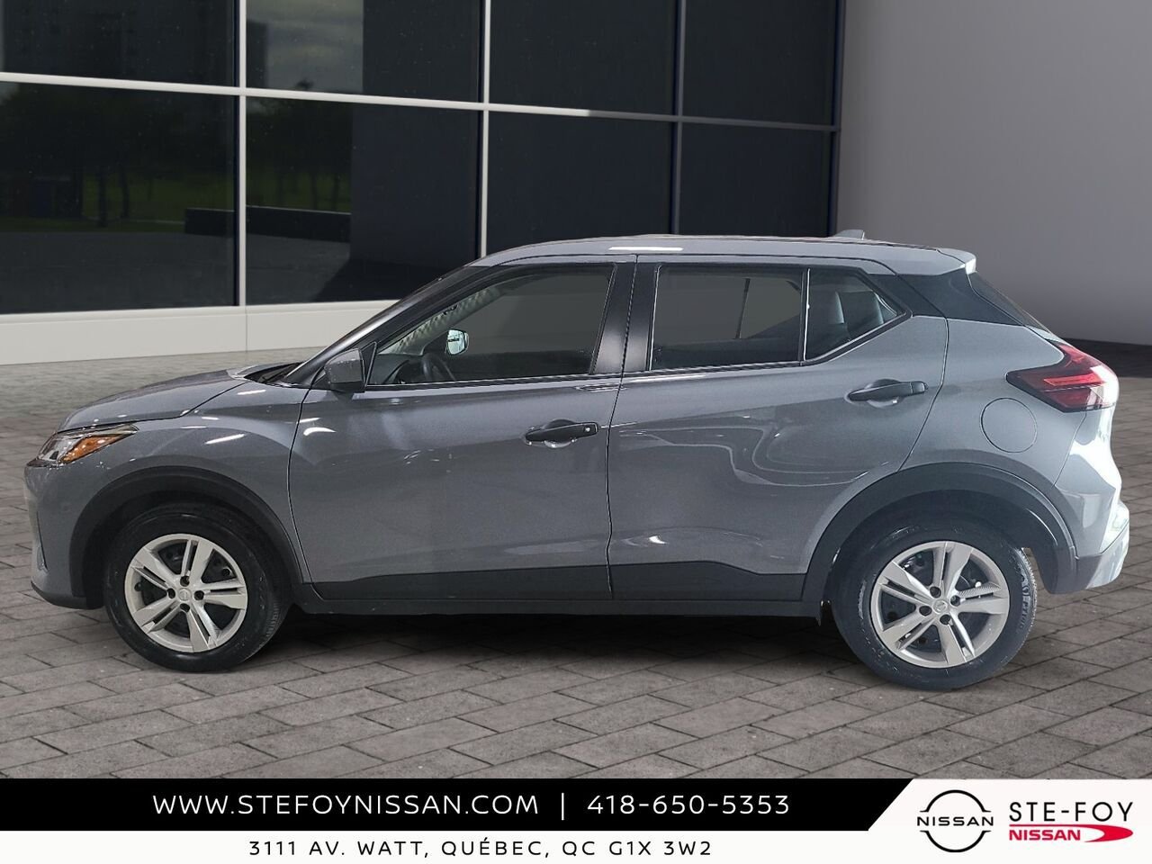 Nissan Kicks S TA 2024 Gris Ste-Foy - photo #4